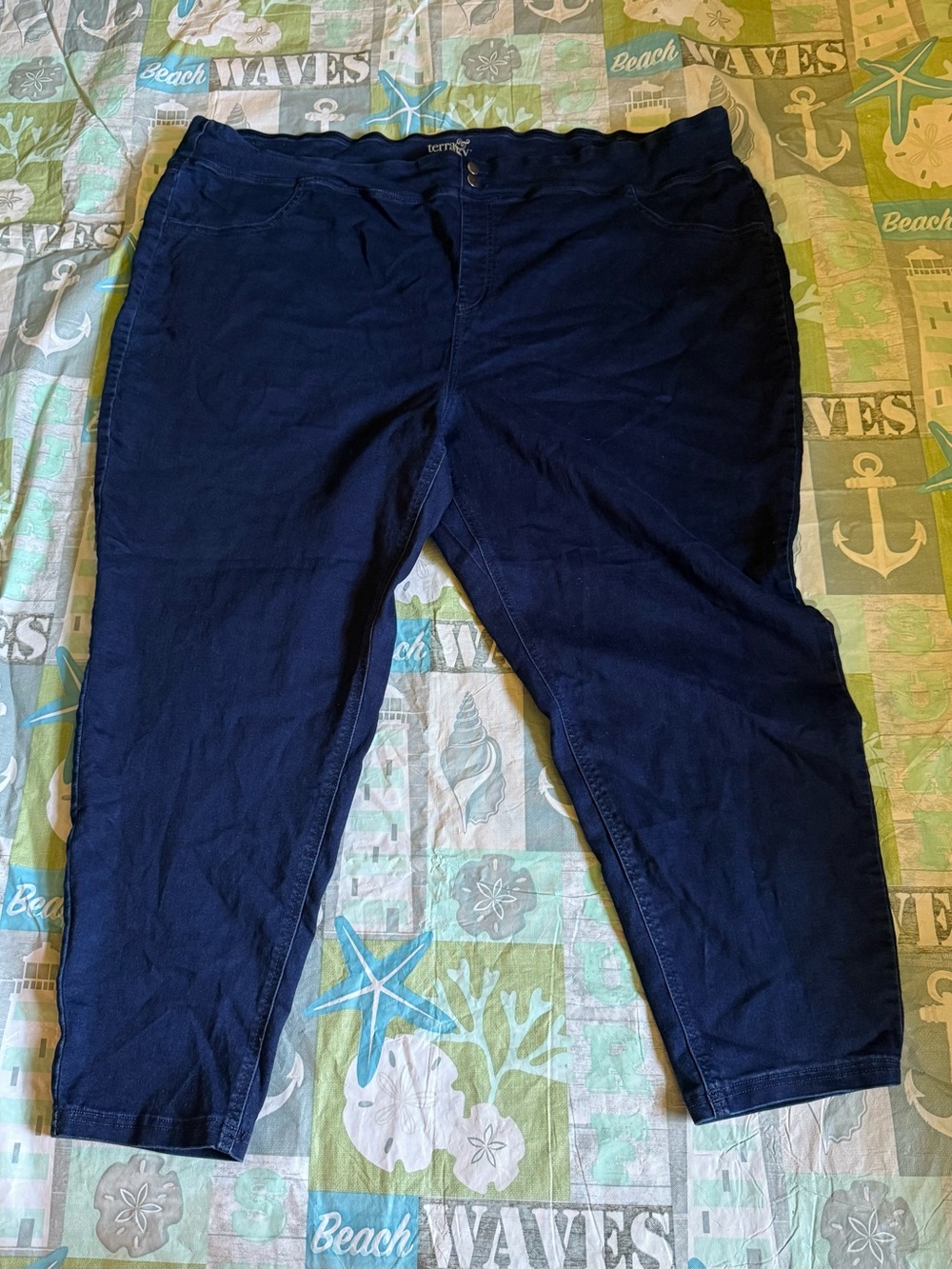 Terra & Sky Pants Women’s Plus Size 4X 28/30W Pants